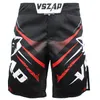 Herrshorts VSZAP Muay thaiboxningsshorts för män Tryck MMA-shorts Fight Grappling Short Polyester Kick Gel Thaiboxningsshorts MMA Boxe 230707