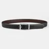 Belts Fashion Classic Real Leather Reversible Buckle Belt For Men