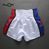 Shorts pour hommes Fluory Short de boxe muay thai fightwear étoile bleue et rouge short muay thai personnalisé 230707