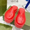 Designer slippers womens sandals soft fashionable out design Ladies Hollow Platform made transparent materials sexy lovely sunny beach for women with box