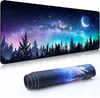 Forest Moon Large Mouse Pad XXL Extended Gaming Mouse Pad Mat met antislip onderkant Gestikte Eges Mousepad voor computer en laptop