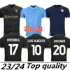 Lazio 10th Anniversary Soccer Jerseys Romagnoli Immobile Luis Bastos Sergej Badelj Lucas J.Correa Zaccagni Marusic Maglie Kits Sock Sock Football قمصان