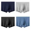 Underpants Men's Ice Silk Underwear Flat Corner Summer Thin Antibacterial Shorts Large Boys' Seamless