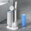 Держатели зубной щетки одноразовая туалетная щетка для ванной комнаты с длинной ручкой.