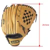 Sporthandskar Läder Baseballhandske för vuxen Gul Utrustning Catchers Major Baseball Handske Högerfält Guante De Beisbol Softball BS50BQ 230703