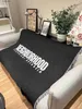 Blankets Soft Sofa Blanket With Japanese Style Black White Neighborhood Design for Indoor and Outdoor Use Bed Plaid Omori Bedspread the T230710