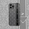 Capa de telefone de designer de marca de luxo com padrão de geometria triângulo logotipo adequado para celular 13promax Apple 12 capa de telefone para casal XR 7/8p