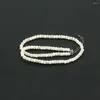 Łańcuchy 6mm naturalna biel słodkowodna muszla zroszony ręcznie plażowy naszyjnik biżuteria masa perłowa prezent urok dla mężczyzn i kobiet