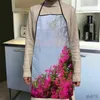 Kitchen Apron Garden Of The Of Galilee Aprons Home Coffee Shop Cleaning Aprons Kitchen Accessories For Men Women Funy Gift R230710