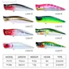 Baits Lures LETOYO 70mm/8.5g 86mm/16g Popper Fishing Lure Casting Topwater Artificial Hard Bait Floating Swimbait For Bass Pike Fishing HKD230710