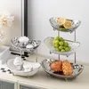 Plates Fruit Plate Household Living Room Multi-Layer Coffee Table Candy Snack Display Storage