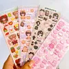 Adhesive Stickers SKYSONIC Updated 46781216 PCS Full Set Series Decorative Kawaii Kpop Idol Card Album Sticker Korean Stationery 230707