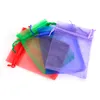 Sieraden Dozen 500 stks veel Groothandel Organza Zakjes 7x9 9x12 10x15 13x18 cm merk Bruiloft Verpakking Gift Bag Party Decoratie zakjes 230710