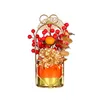 Accessoires décoratifs de position de festival de panier de fleur d'année chinoise de fleurs décoratives pour le thanksgiving d'intérieur