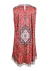 Casual jurken Scriardv dames elegante bloemenprint mouwloze maxi-jurk vintage boho zwierige zonnejurk voor zomerse strandvakantie