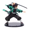 Action Toy Figures Anime Figure Demon Slayer Fighting Back Model Children Collection Toy Gift Ornaments