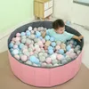 Rail de bébé durable facile à nettoyer bébé tout-petits grandes fosses à balles parc pliable piscine sèche infantile balle fosse océan balle jouets pour enfants 230707