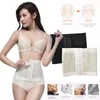 Women's Shapers Sport Waist Girdle Hollow Out Body Shaper Belt Tummy Trainer Pants Hip Up Sculpting Training Corsets