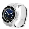 2023 AR V11 SA3135 Automatic 116660 Mens Sea-Dweller 44MM Horloge Zwarte Keramiek Bezel Zwart/blauwe Wijzerplaat 904L Stalen Armband Beste Editie Horloges PTRX Nieuwe HEREN Horloges 2 650