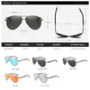 Sunglasses AOWEAR Brand Designer Polarized Men Aviation Coating Mirror Sun Glasses for Man Women gafas lentes de sol 230707