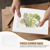 Decorative Flowers Sample Dried Fruit Press Tool Pressing Bag Leaf Flower Pouches For Plants