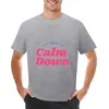 Men's Tank Tops You Need To Calm Down T-Shirt Funny T Shirt Mens Graphic T-shirts Anime