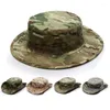 Casquettes de Baseball Hommes Femmes Camouflage Boonie Chapeau Tactique US Army Seau Chapeaux Militaire Multicam Panama Cap Chasse Randonnée En Plein Air Camo Soleil