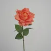 Decorative Flowers 77cm Artificial Real Touch Austin Rose Branch Stem Latex Simulation Silicone Home Wedding Decor