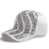 ベレー野球帽 2023 スタイルクラウンキャップ女性のための太陽の帽子パールコットンスナップバックヒップホップ卸売アクセサリー