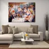 Migliore arte su tela The Luncheon of Boating Party Pierre Auguste Renoir Dipinto a mano Impressionista Artwork Living Room Decor