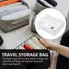 Depolama Torbaları Toz geçirmez bagaj paketleme organizatörü Yüksek kaliteli polyester hafif su geçirmez küp seyahat için