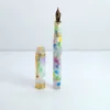 Fountain Pens Jinhao 100 Centennial Resin Pen Nib Fine 18KGP Golden Clip Business Office Gift For Graduate 230707