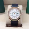 42 mm automatisch mechanisch herenhorloge van hoge kwaliteit, herenhorloges, rubberen horlogeband, roestvrijstalen vouwgesp, sport, waterdicht zakelijk polshorloge met doos 03