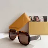 Негабаритные квадратные солнцезащитные очки Havanashell Brown Lens Lens Women Vintage Sunnies Gafas de Sol Designer солнце