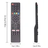 Universell ersättning för Hisense-VIDAA-TV-fjärrkontroll, ny uppgraderad infraröd Hisense-fjärrkontroll EN2G30H/EN2A30, med Netflix, Prime Video, YouTube, Rakuten TV-knappar