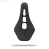 Selle per bici Selle EC90 Sella per strada di montagna Sillin Bicicleta Design cavo Sella da ciclismo in morbida pelle PU Sella per smorzamento bici MTB HKD230710