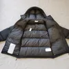 Herbst und Winter Herren wasserdichte Daunenjacke mit Kapuze Paar lose verdickte Baumwolle gefütterte Jacke Jacken 44508