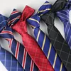 Bow Ties Classics Necktie 3PCS/Set Striped Polyester Men's Bowtie And Pocket Square Pre-Tied Bowties Gift Wedding Business Casual