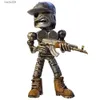 Dekorativa föremål figurer söt halloween dekor armé män skalle dekro harts konst figur steampunk dekor armé killar staty hem dekor skelett dekor t230710