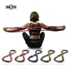 Weerstandsbanden INNSTAR Figuur 8 Weerstandsband Yoga Oefening Elastiekjes Rubber Tube Expander voor Home Gym Workout Bodybuilding Rugvormgeving HKD230710