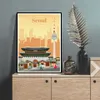 Paintings South Korea Travel Wall Art Posters Canvas Prints Pictures Decorative Home Decor 230707