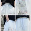 Overalls Children Mid Pants Trousers for Boys Cotton Arrivals Summer White Shorts with Ripped Teenage Kids Beach Casual Sport 230707