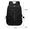 Lu proste nylonowe tudenty kampusowe torby zewnętrzne nastolatek plecak Shoolbag o dużej pojemności koreański Trend z plecakami torba na laptopa