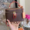 2023 Women's Large-Capacity Luxury Makeup Bag Portable Cosmetic Pouch Retro Handbag Multifunction Travel Handbags