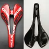 Bike Saddles odinzeus 3K Gloss /Matte Full Carbon fiber Mountain Bicycle Saddle Road/MTB Bike Carbon Fold Bike Front Saddle Seat Bike Parts HKD230710