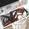 Mouse Pads Wrist Date Live Kurumi Mouse Pad Gaming XL Computer Mousepad XXL Gomma naturale Soft Office PC Desktop Mouse Pad Tappetino per mouse R230710