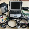 Auto Diagnostic Tool MB Star C4 med bärbar dator Toughbook CF19 i5 för Mercedes Rotate Diagnosis PC Installerat bra Senaste SO/FT-WARE V12.2023 480GB SSD Full Set Ready to Work