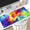 Mouse Pads Wrist Geometric Mouse Pad Gamer XL Home Custom Large Mousepad XXL Playmat Carpet Office Non-Slip PC Table Mat R230710