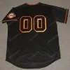 San Francisco Vintage Baseball Jersey Personalizado Qualquer Número e Nome Jerseys Todos Costurados Masculino Feminino Juvenil Rápido