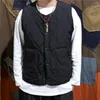 Hunting Jackets Cotton Padded Vest Mens Sleeveless Quilted Jacket Thick Warm Fashion Casual Outerwear Men Autumn Winter